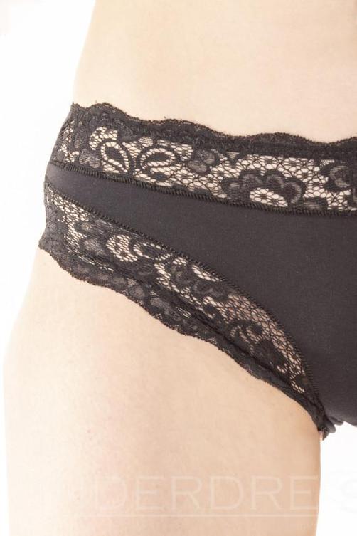 Slip  Feeling in Pizzo e Cotone